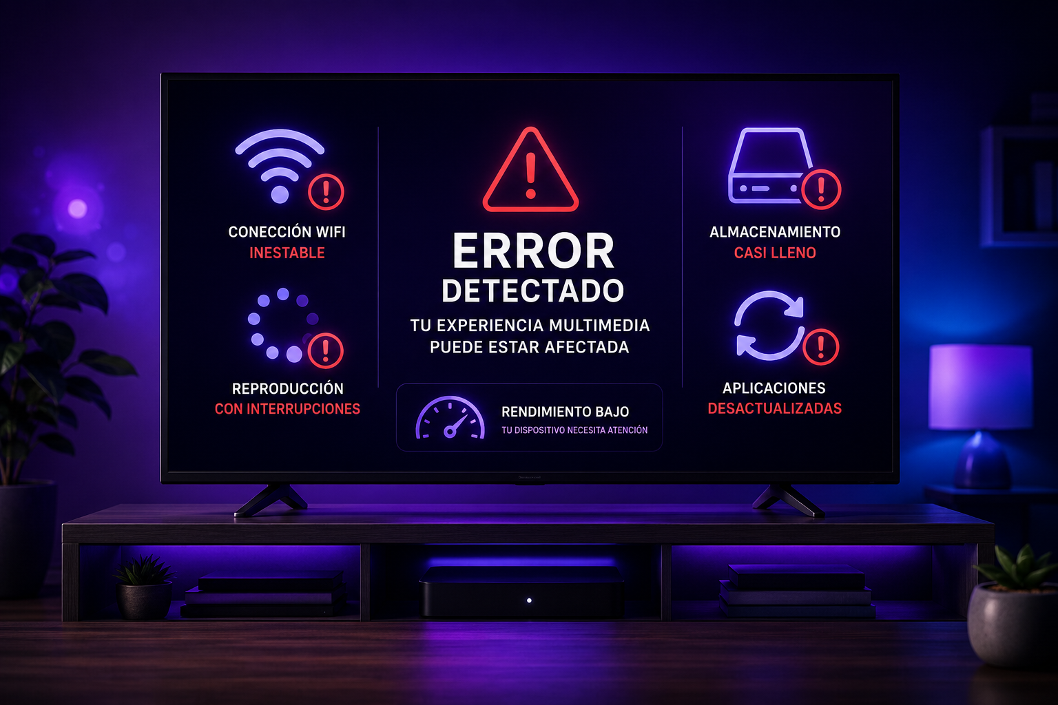 Errores comunes que afectan la experiencia multimedia