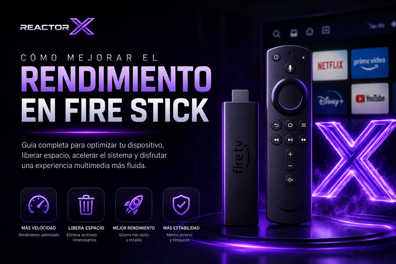Cómo mejorar el rendimiento en Fire Stick