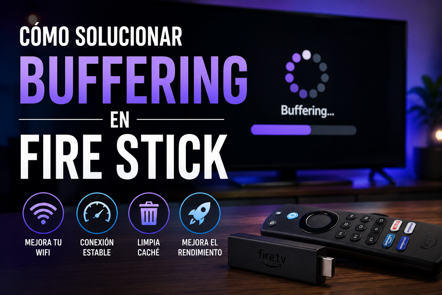 Cómo solucionar pausas de carga en Fire Stick